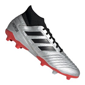 Бутсы adidas Predator 19.3 FG/AG Silver/Black/Red Бутсы adidas Predator 19.3 FG/AG Silver/Black/Red