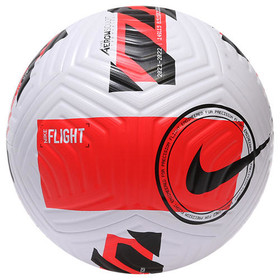 Футбольный мяч Nike Flight White/Bright Crimson/Black #grai.com.ua
