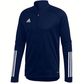 Джемпер тренировочный Adidas Condivo 20 Dark Blue/White #grai.com.ua