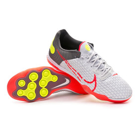 Футзалки Nike React Gato IC White/Bright Crimson/Cool Grey #grai.com.ua