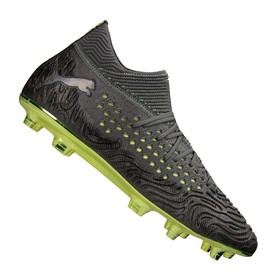 Бутсы PUMA Future 19.1 Netfit FG/AG Silver/Grey/Yellow #grai.com.ua