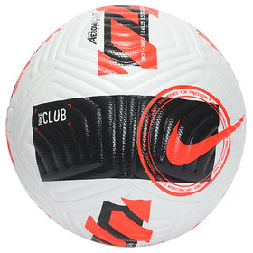 Футбольный мяч Nike Club White/Black/Bright Crimson #grai.com.ua