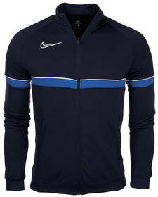 Джемпер Nike Academy 21 Knit Track Jacket Obsidian/White/Royal Blue #grai.com.ua