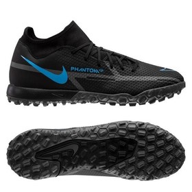 Сороконожки Nike Phantom GT 2 Academy DF TF Black/Iron Grey/University Blue #grai.com.ua