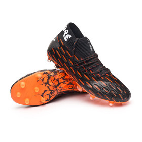Бутсы PUMA Future 6.1 NETFIT FG/AG Puma Black/Puma White/Shocking Orange #grai.com.ua