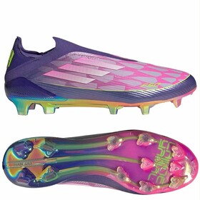 Бутси adidas F50 Elite Laceless FG 'Lamine Yamal' Unity Purple/Footwear White/Lucid Lemon Бутси adidas F50 Elite Laceless FG 'Lamine Yamal' Unity Purple/Footwear White/Lucid Lemon