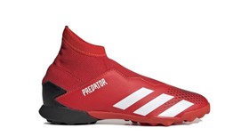 Детские сороконожки adidas Predator 20.3 Laceless TF Active Red/White/Black #grai.com.ua