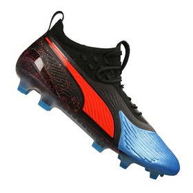Бутсы Puma One 19.1 FG / AG Black/Blue/Red Бутсы Puma One 19.1 FG / AG Black/Blue/Red
