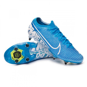 Бутсы Nike Mercurial Vapor XIII Elite SG-PRO Anti-Clog Blue/White #grai.com.ua