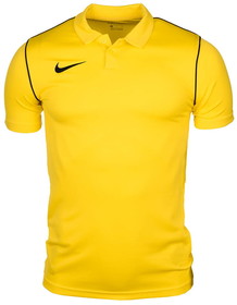 Футболка Polo полиэстер Nike Park 20 Tour Yellow/Black grai.com.ua