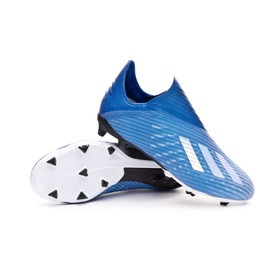 Детские бутсы adidas X 19+ FG/AG Team Royal Blue/White/Core Black #grai.com.ua
