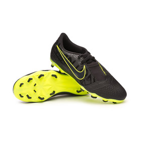 Детские бутсы Nike Phantom Venom Academy FG Black/Yellow #grai.com.ua