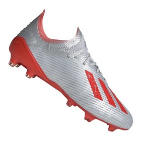 Бутсы adidas X 19.1 FG/AG Silver/Red Бутсы adidas X 19.1 FG/AG Silver/Red