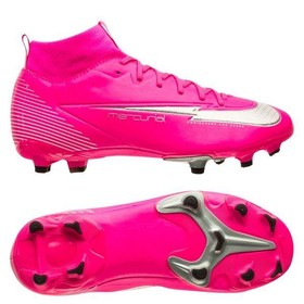 Детские бутсы Nike Mercurial Superfly 7 Academy MG Mbappé Pink Blast/White/Black #grai.com.ua