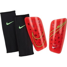 Футбольные щитки Nike Mercurial Lite Red #grai.com.ua