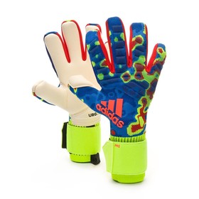 Вратарские перчатки Adidas Predator Pro Manuel Neuer Yellow/Blue/Red #grai.com.ua