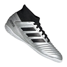 Детские футзалки adidas Predator 19.3 IN Silver/Black/White Детские футзалки adidas Predator 19.3 IN Silver/Black/White