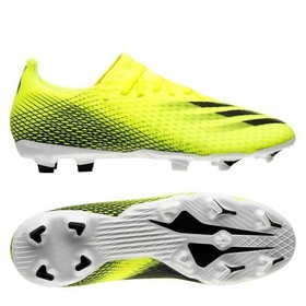 Бутсы Adidas X Ghosted.3 FG/AG Solar Yellow/Core Black/Royal Blue #grai.com.ua