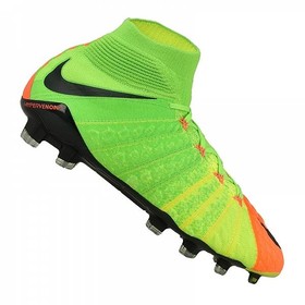 Бутсы Nike Hypervenom Phantom III ACC DF FG Green/Black/Orange #grai.com.ua
