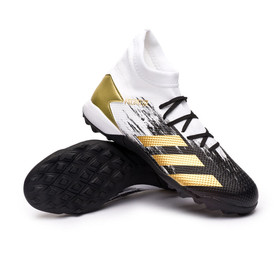 Сороконожки Adidas Predator 20.3 TF Footwear White/Gold Metallic/Core Black #grai.com.ua