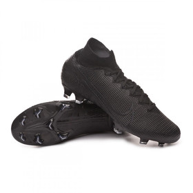 Бутсы Nike Mercurial Superfly VII Elite FG Black/Dark Grey #grai.com.ua