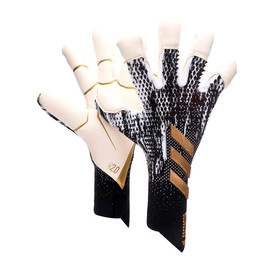 Вратарские перчатки adidas Predator 20 Pro Hybrid Black/White/Gold Metallic #grai.com.ua