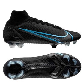 Бутсы Nike Mercurial Superfly 8 Elite FG Black/Iron Grey/University #grai.com.ua