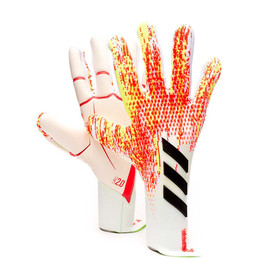 Вратарские перчатки adidas Predator 20 Pro White/Pop #grai.com.ua