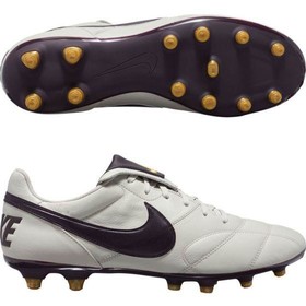 Бутсы Nike Premier II FG Light Bone/Burgundy Ash/Metallic Vivid Gold #grai.com.ua