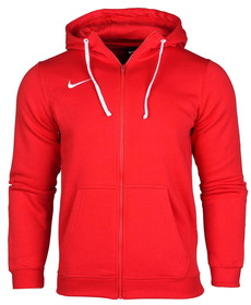 Толстовка Nike Team Club 19 Fullzip Fleece Hoody Red #grai.com.ua