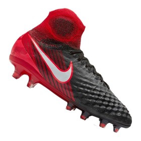 Детские бутсы Nike Magista Obra II ACC FG Black/Red/White #grai.com.ua