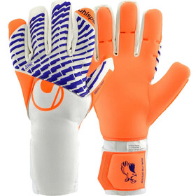 Воротарські рукавичкиUHLSPORT FM CYBERTEC MAIGNAN ABSOLUTGRIP HN #383 White/Fluorescent Orange/Purple