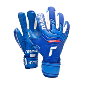 Вратарские перчатки Reusch Attrakt Fusion Ortho-Tec Guardian Blue/White #grai.com.ua