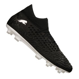 Бутсы PUMA Future 19.1 Netfit FG/AG Black/White #grai.com.ua