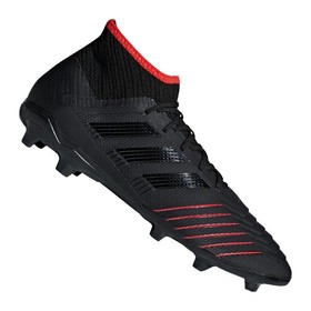 Детские бутсы adidas Predator 19.1 FG/AG Black/Red Детские бутсы adidas Predator 19.1 FG/AG Black/Red