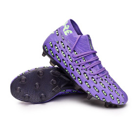 Бутсы PUMA Future 6.1 Netfit FG/AG Luminous Purple/Elektro Green/PUMA Black #grai.com.ua