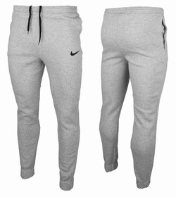 Спортивные брюки Nike Team Club 20 Fleece Dark Grey Heather/Black #grai.com.ua