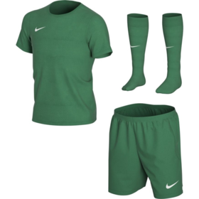 Детская футбольная форма Nike Dry Park 20 Green/White #grai.com.ua
