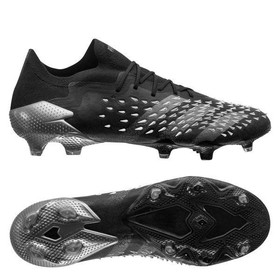 Бутсы Adidas Predator Freak.1 Low FG/AG Core Black/Grey Four/Footwear White #grai.com.ua