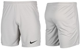 Шорты/Детские шорты Nike Dry Park III Pewter Grey/Black #grai.com.ua
