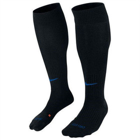 Футбольные гетры Nike Classic II Cush OTC Black/Blue #grai.com.ua