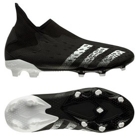 Бутсы Adidas Predator Freak.3 Laceless FG/AG Core Black/Footwear White #grai.com.ua