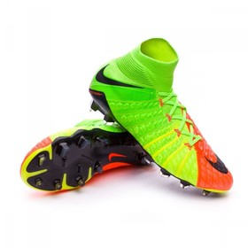 Бутсы Nike Hypervenom Phantom III ACC DF FG Green/Black/Orange #grai.com.ua