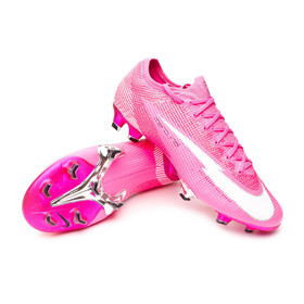 Бутсы Nike Mercurial Vapor XIII Elite FG Mbappé Rosa Pink Blast/White/Black #grai.com.ua