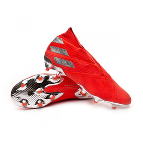 Бутсы adidas Nemeziz 19+ FG/AG Red/Silver/Red #grai.com.ua