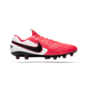 Бутсы Nike Tiempo Legend VIII Elite AG-PRO Laser Crimson/Black/White #grai.com.ua