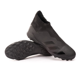 Сороконожки adidas Predator 20.3 Laceless TF Core Black/Solid Grey #grai.com.ua