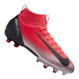Детские бутсы Nike Mercurial Superfly VI Academy MG CR7 Red/Black #grai.com.ua