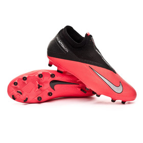Бутсы Nike Phantom Vision II Academy DF FG/MG Laser Crimson/Metallic Silver/Black #grai.com.ua