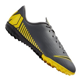 Детские сороконожки Nike Mercurial Vapor XII Academy TF Dark Grey/Yellow Детские сороконожки Nike Mercurial Vapor XII Academy TF Dark Grey/Yellow